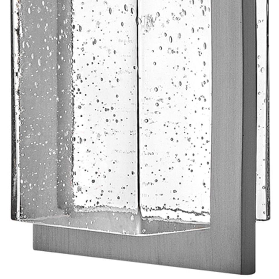 Alex LED 15.75 inch Antique Brushed Aluminum Outdoor Wall Mount, Coastal Elements