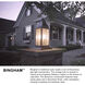 Heritage Bingham LED 23 inch Sienna Outdoor Post Mount Lantern