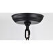 Amado 3 Light 14 inch Matte Black Pendant Ceiling Light