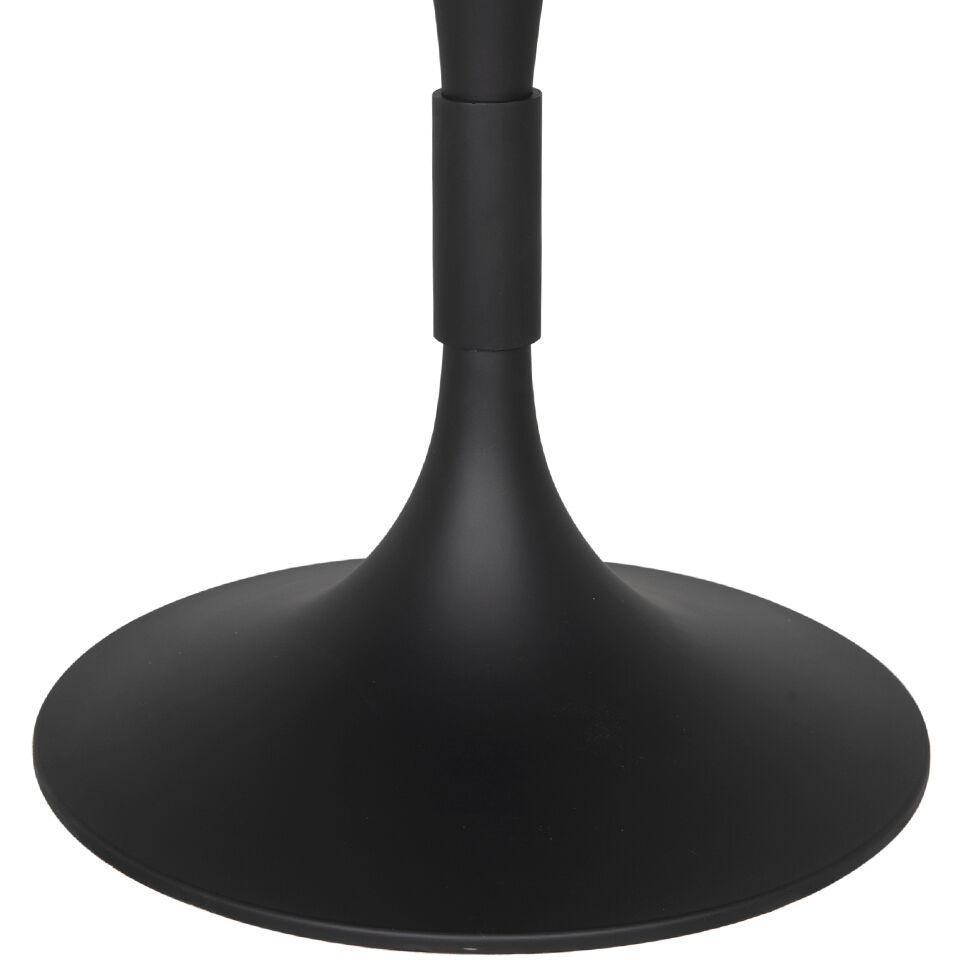 Jamna 36 X 36 inch Matte Black Dining Table