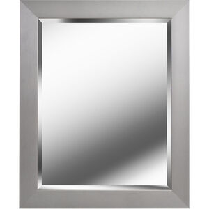 Drake 33 X 27 inch Brushed Steel Wall Mirror
