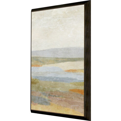 Sonoran Green and Multi and Orange and Rust Framed Art