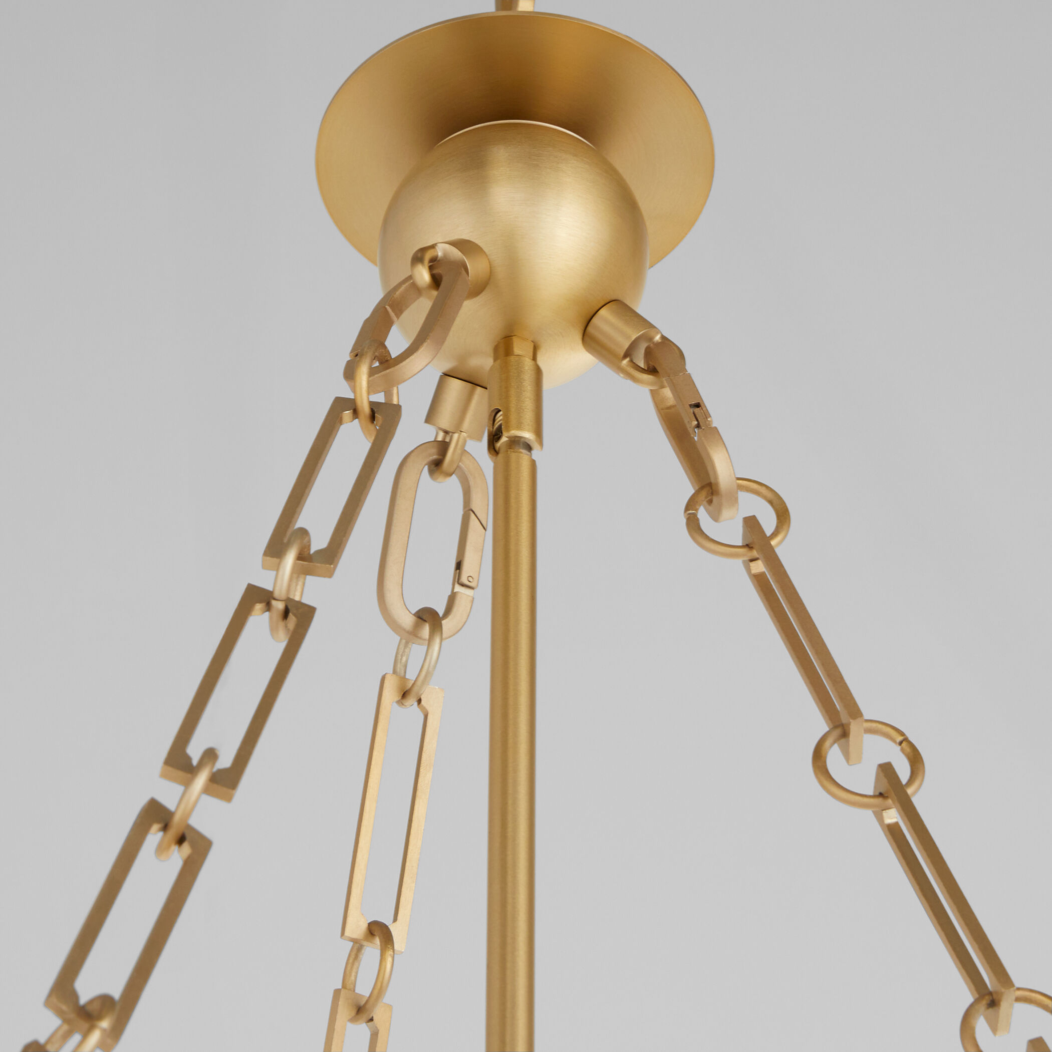Karnes 12 Light 42 inch Aged Brass Pendant Ceiling Light