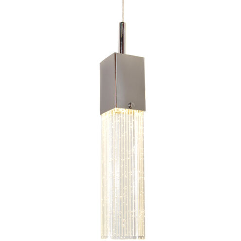 Fizz III LED 13.75 inch Polished Chrome Multi-Light Pendant Ceiling Light