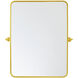 Everly 32 X 24 inch Gold Mirror