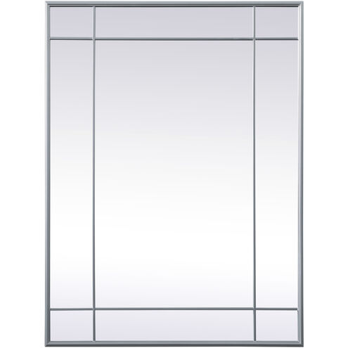 Viola 40 X 30 inch Silver Mirror