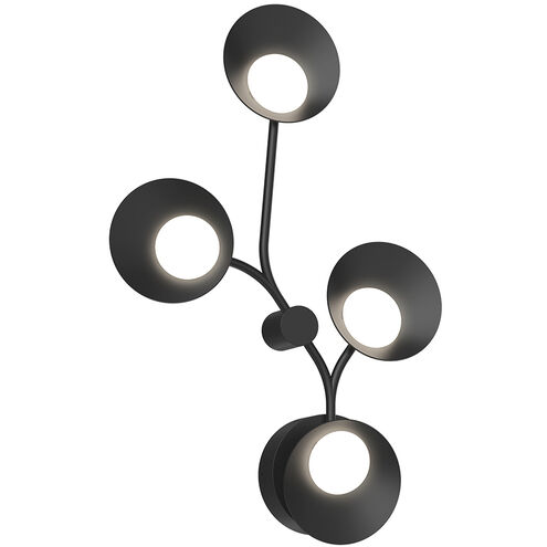 Rotaire LED 13 inch Black ADA Wall Sconce Wall Light