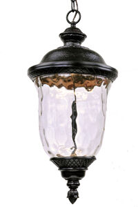 Carriage House LED LED 11 inch Oriental Bronze Outdoor Hanging Lantern