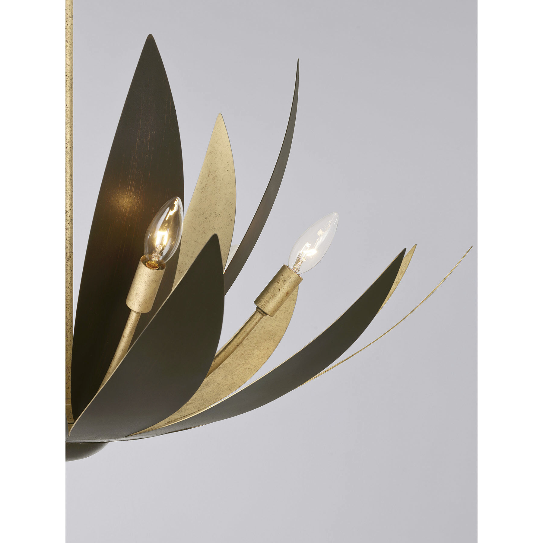 Loto 6 Light 30 inch Centura with Burnished Gold Pendant Ceiling Light