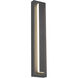 Sean Lavin Aspen LED 26 inch Charcoal Outdoor Wall Light in In-Line Fuse, Integrated LED