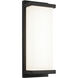Luce LED 6 inch Matte Black Wall Sconce Wall Light
