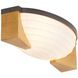 Hammonds 2 Light 17 inch Oyster and English Bronze Flush Mount Ceiling Light