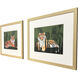 Tiger Tiger Green and Orange and White Framed Art, Propac