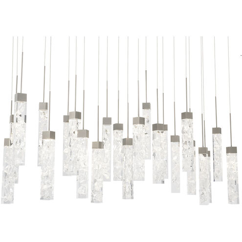 Minx 23 Light 12 inch Antique Nickel Multi-Light Pendant Ceiling Light