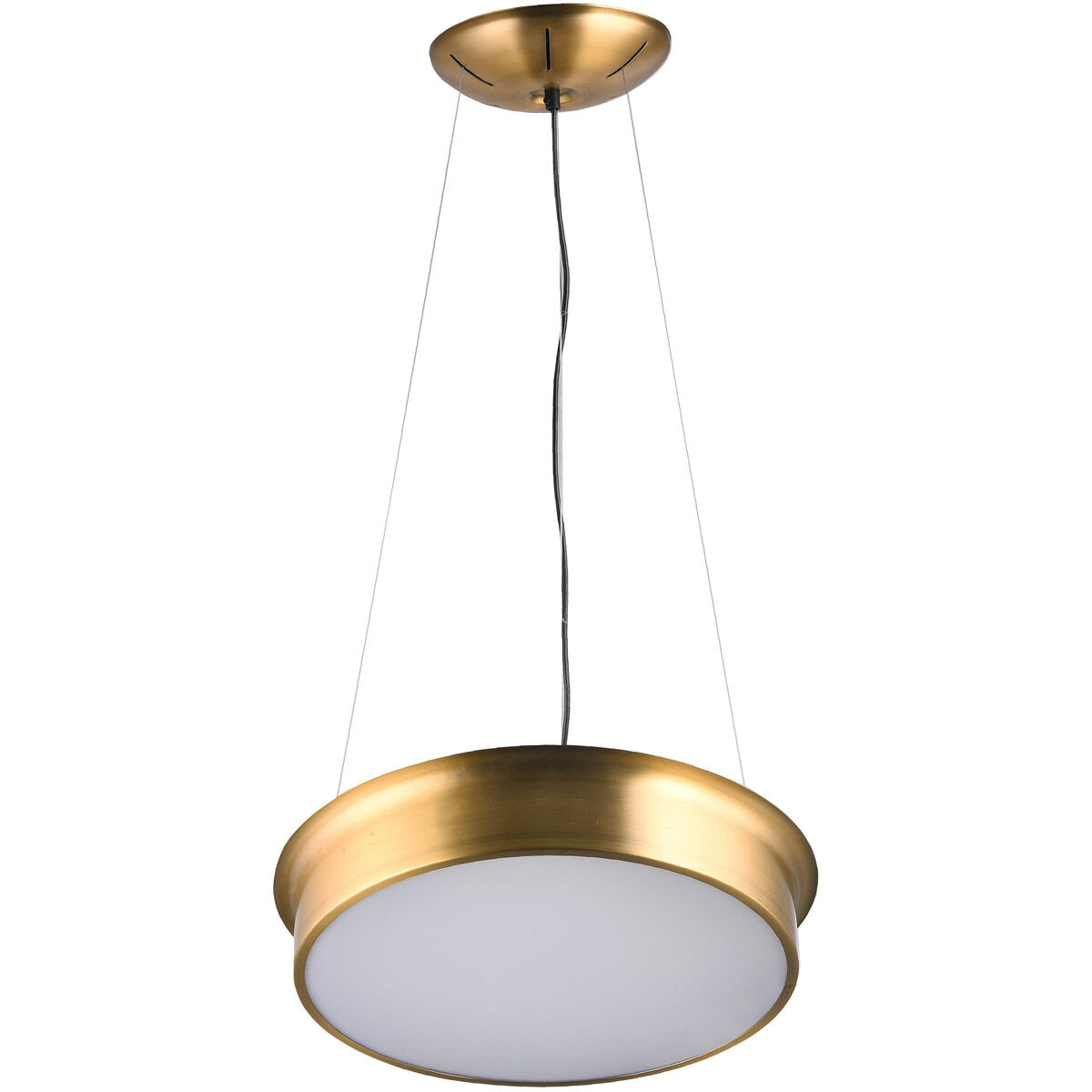 Canada LED 16 inch Gold Pendant Ceiling Light