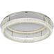 Bowen 1 Light 29.5 inch Chrome Flush Mount Ceiling Light