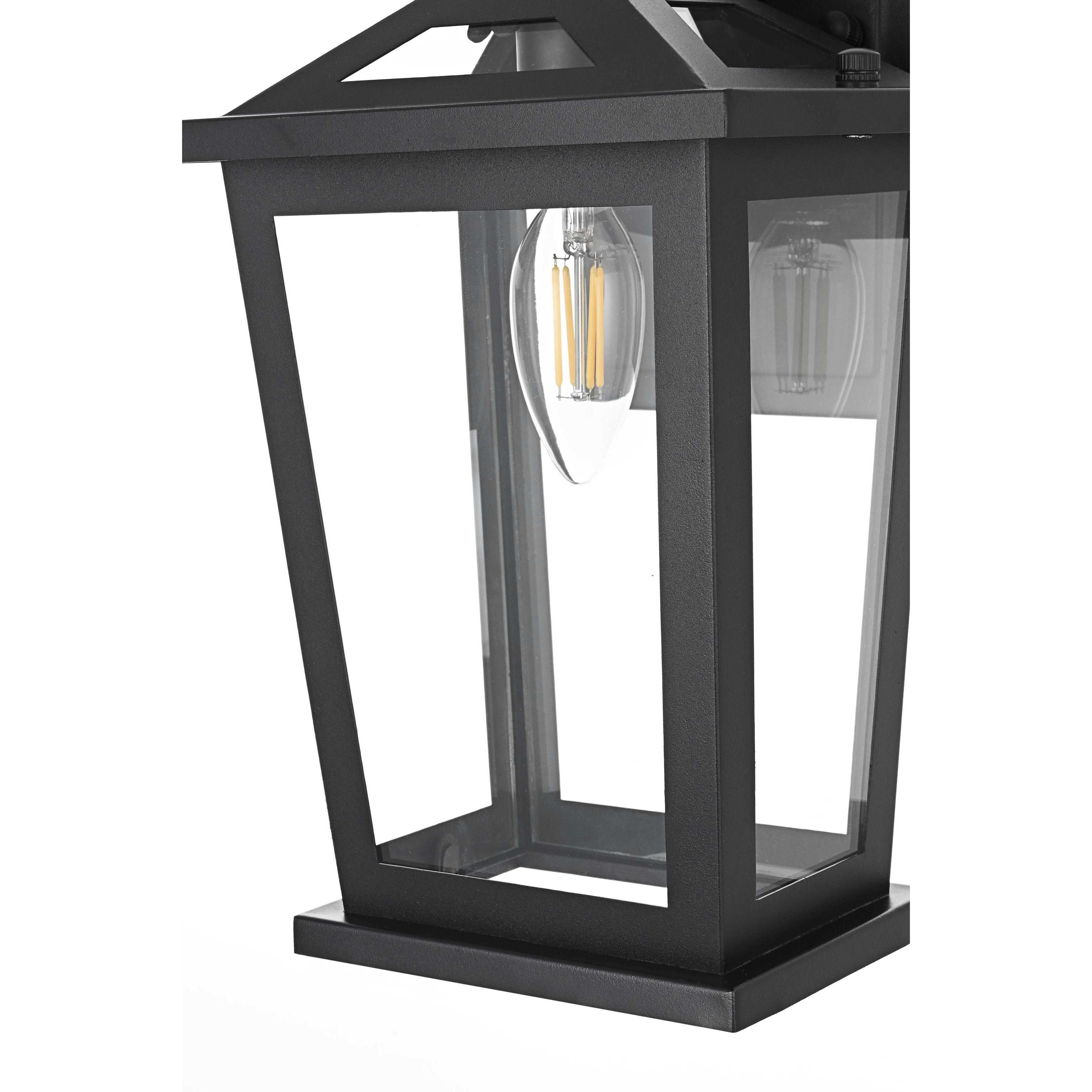 Berks 1 Light 12 inch Black Outdoor Wall Sconce