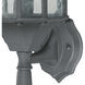 Hawthorne 1 Light 26 inch Black Outdoor Wall Sconce