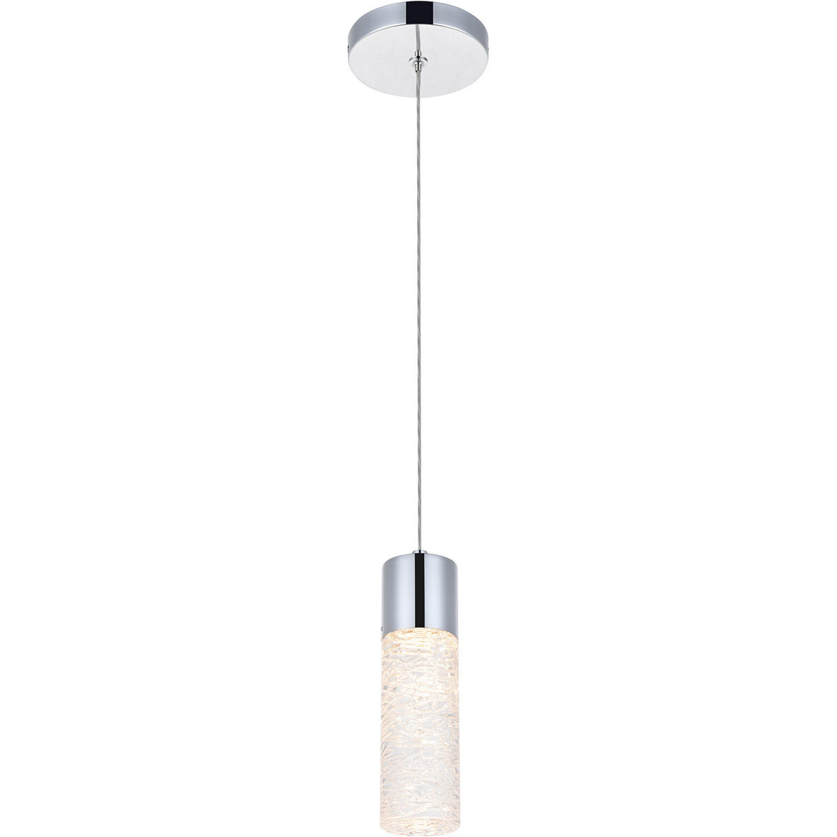 Constellation LED 5 inch Chrome Pendant Ceiling Light