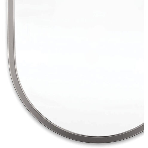 Canal 40 X 24 inch Polished Nickel Mirror