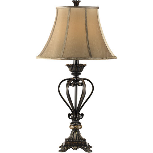 Lyon 34 inch 150.00 watt Bronze Table Lamp Portable Light