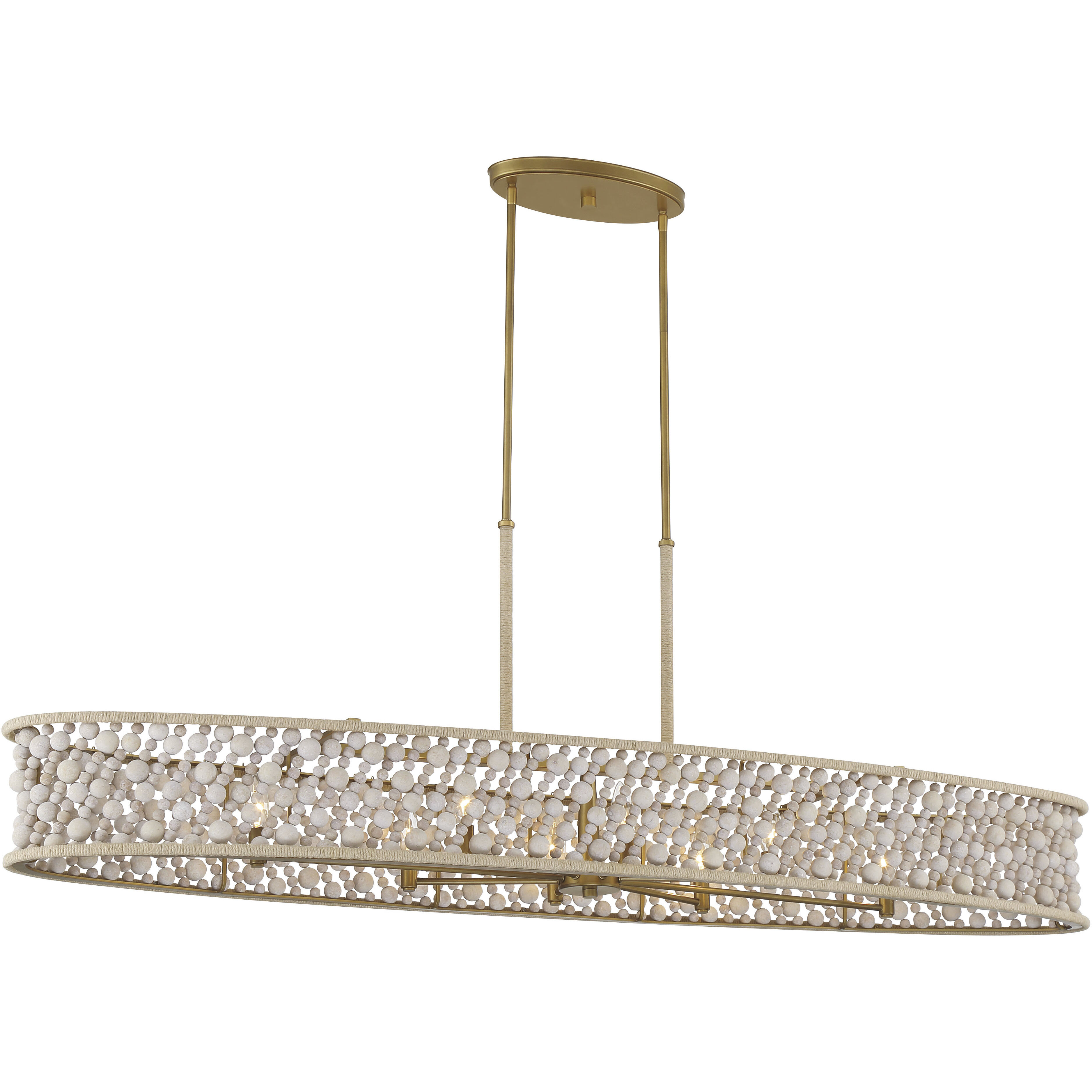 Horsmore Island Light Ceiling Light in Legacy Brass