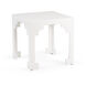 Chelsea House 22 X 22 inch White Side Table, Large