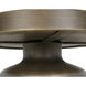 Lee 19 X 19 inch Aged Brass Side Table