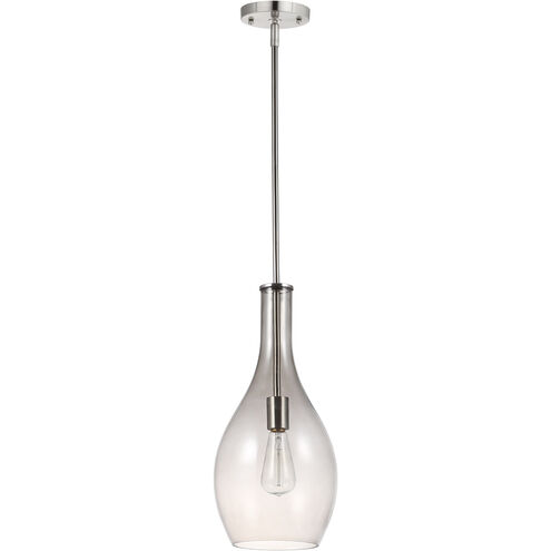 Marysa 1 Light 10 inch Satin Nickel Pendant Ceiling Light