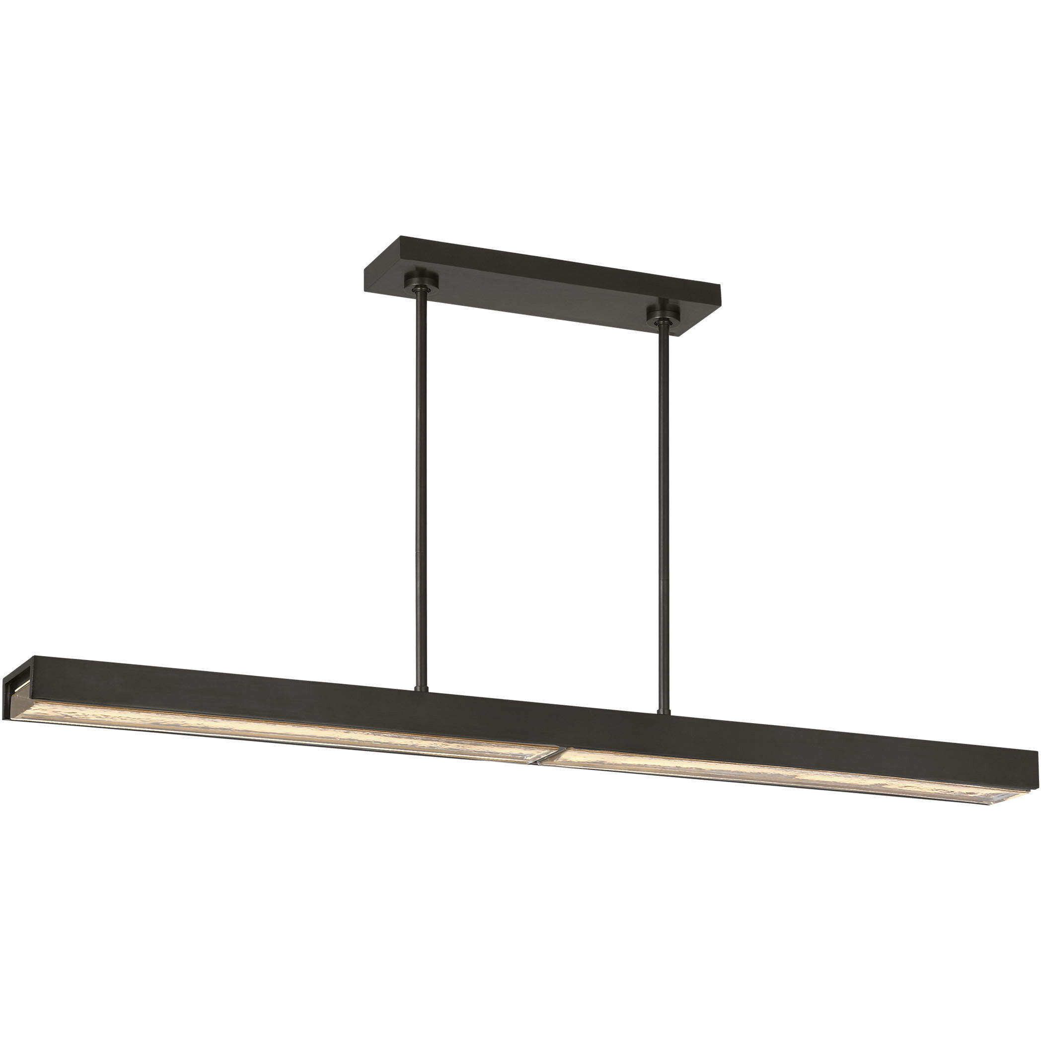 Avroko Maybeck Linear Chandelier Ceiling Light in Bronze