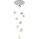 Canada 9 Light 27.5 inch Chrome Chandelier Ceiling Light