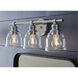 Ambrose 3 Light 21 inch Polished Chrome Bath Vanity Wall Light