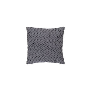 Facade 18 X 18 inch Medium Gray Throw Pillow