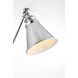 Van 1 Light 6 inch Chrome Plug In Wall Sconce Wall Light