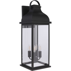 Bent Tree 4 Light 25.75 inch Midnight Outdoor Wall Lantern