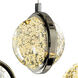 Salvador LED 4 inch Polished Nickel Mini Pendant Ceiling Light