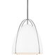 Sean Lavin Norman 1 Light 13.38 inch Chrome Pendant Ceiling Light