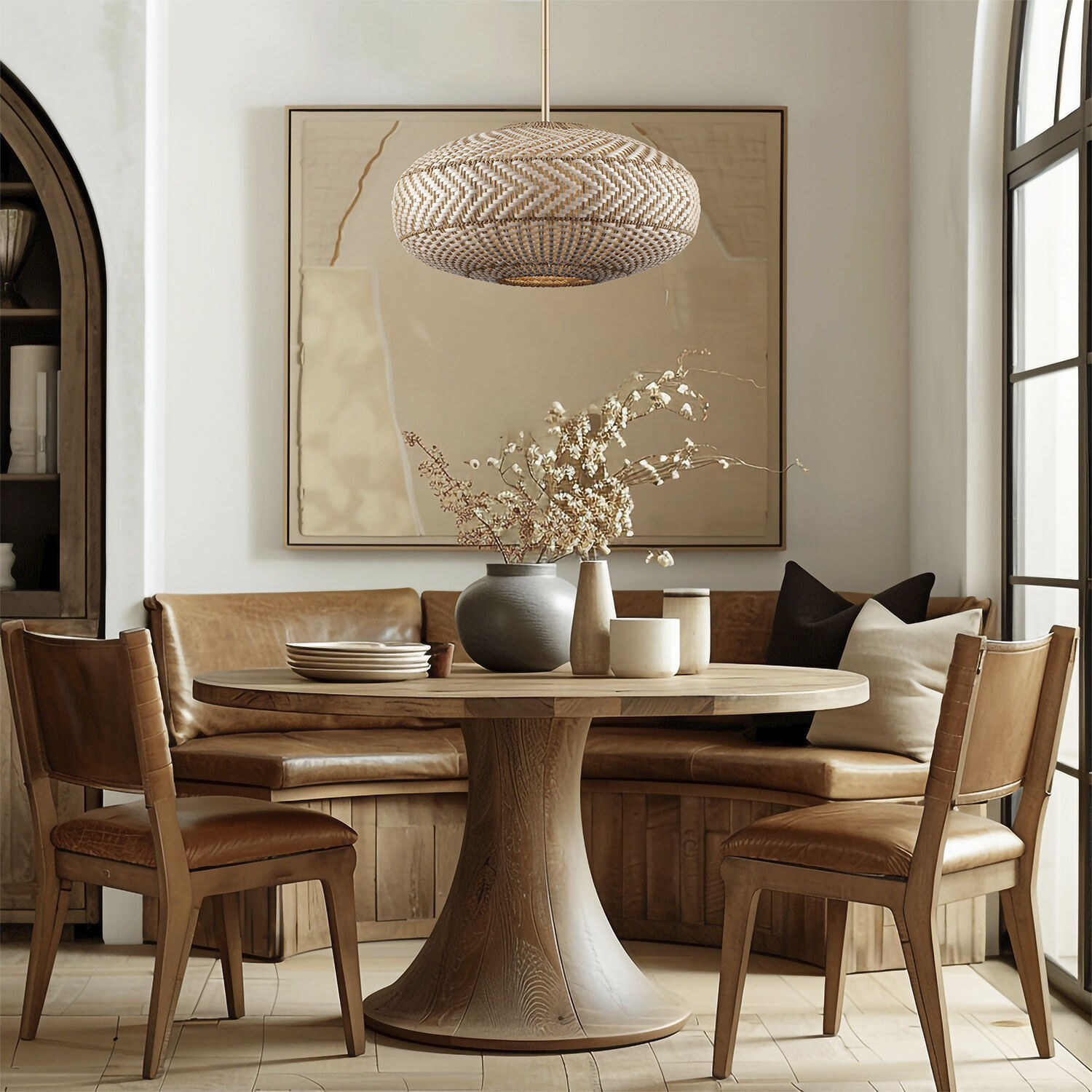 Zanzibar 4 Light 22 inch Soft Gold Pendant Ceiling Light