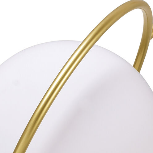Celeste LED 14 inch Medallion Gold Down Mini Pendant Ceiling Light