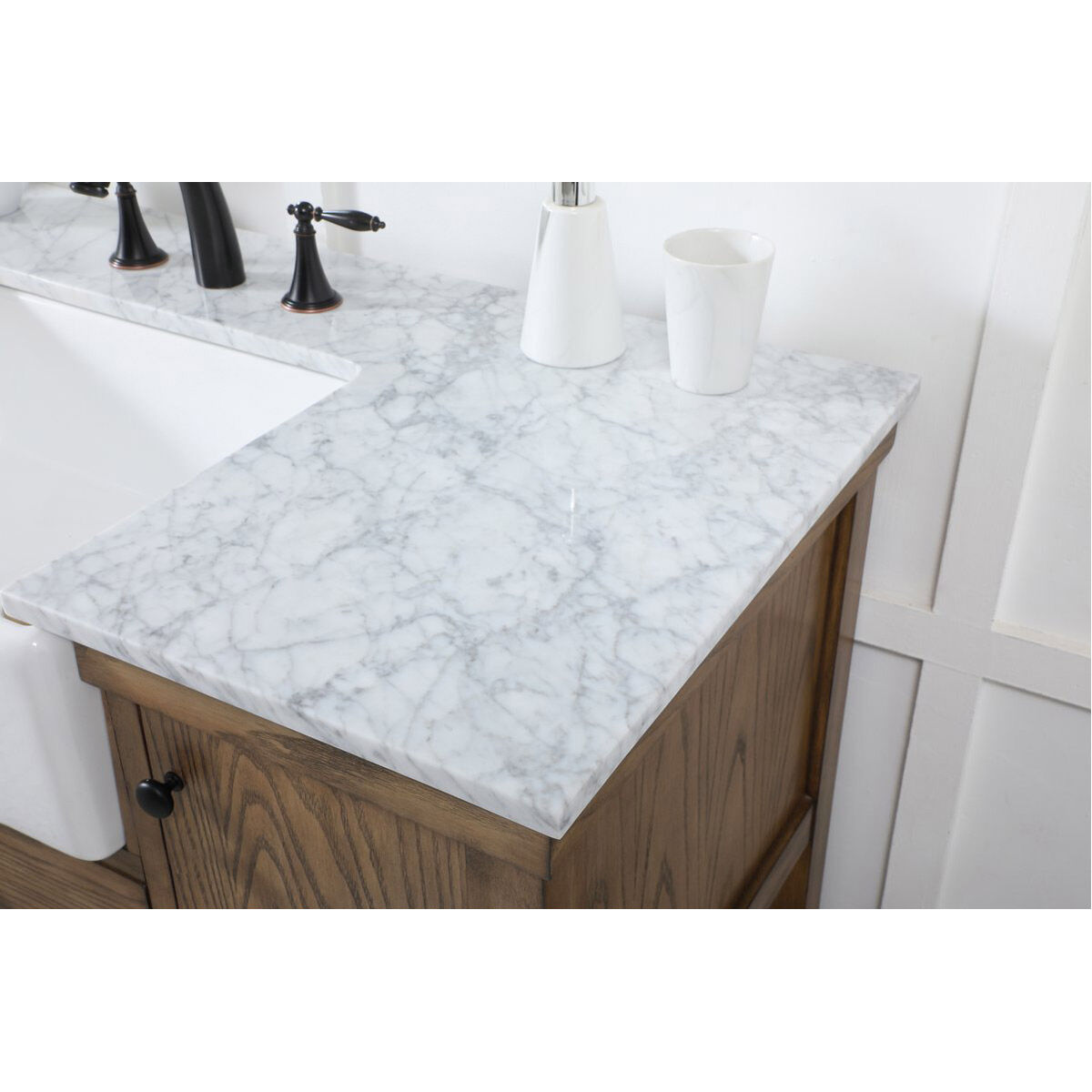 Clement 48 X 22 X 34.13 inch Driftwood Bathroom Vanity Cabinet