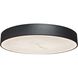 Walsh LED 20 inch Matte Black Flush Mount Ceiling Light