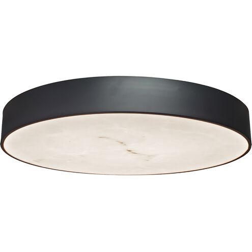 Walsh LED 20 inch Matte Black Flush Mount Ceiling Light