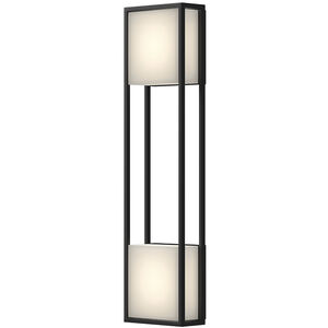 Vail 32.13 inch Black Exterior Wall Sconce