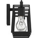Dunn 4 Light 32 inch Flat Black Vanity Light Wall Light