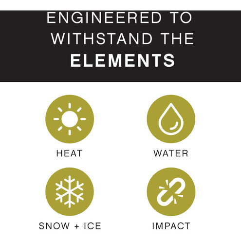 Hardy Island Flat Top 12v 12.00 watt Matte Bronze Landscape Well Light, Variable Output