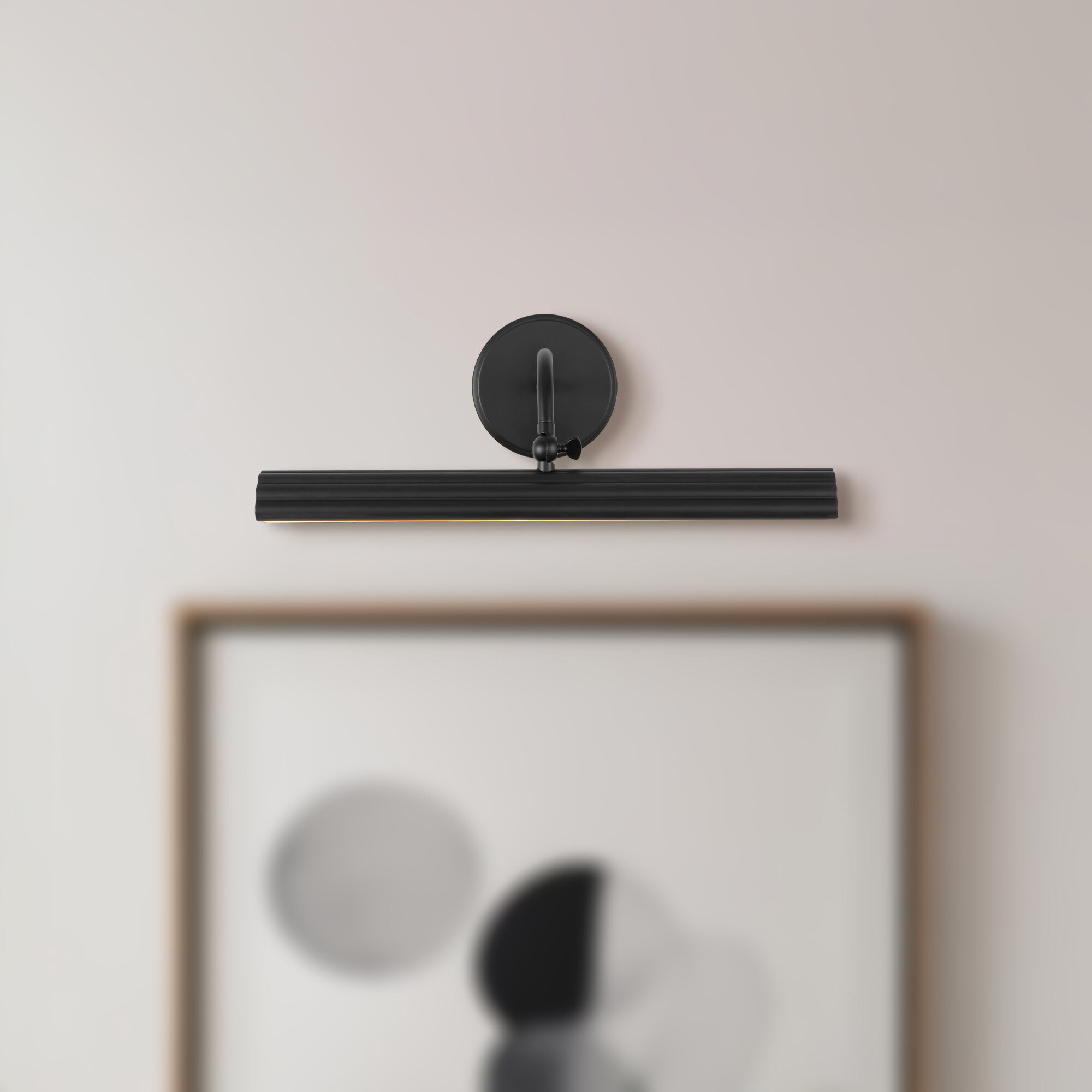 Alora Mood Dottie 20 watt 18 inch Matte Black Wall/Picture Light Wall Light