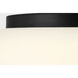 Drew & Jonathan Amir 1 Light 18 inch Midnight Black Flush Mount Ceiling Light