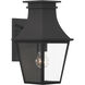 Gloucester 1 Light 15 inch Sand Coal Outdoor Wall Mount, The Great Outdoors