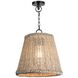Coastal Living Augustine 1 Light 13.5 inch White Outdoor Pendant, Small
