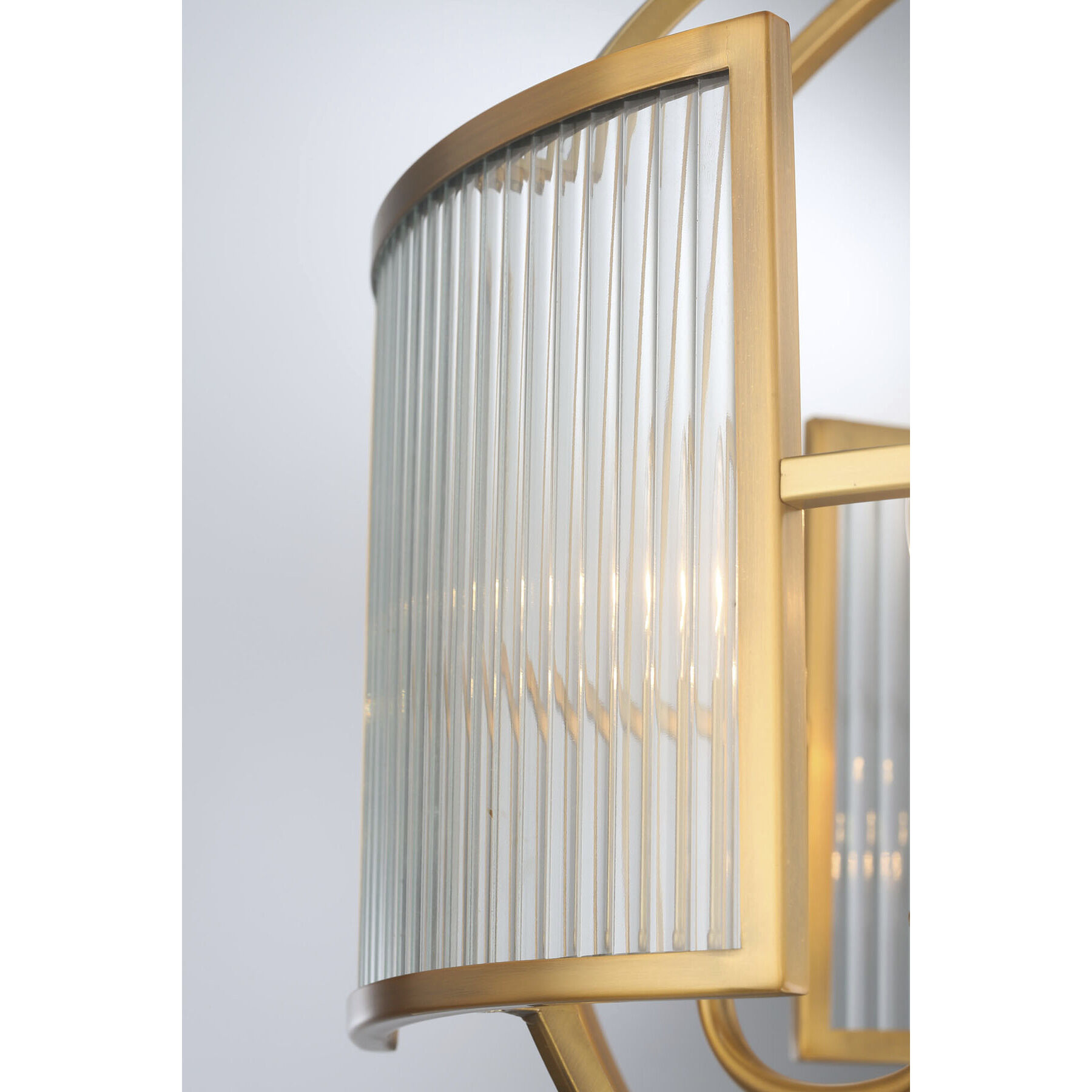 Manilow 6 Light 19 inch Brass Chandelier Ceiling Light